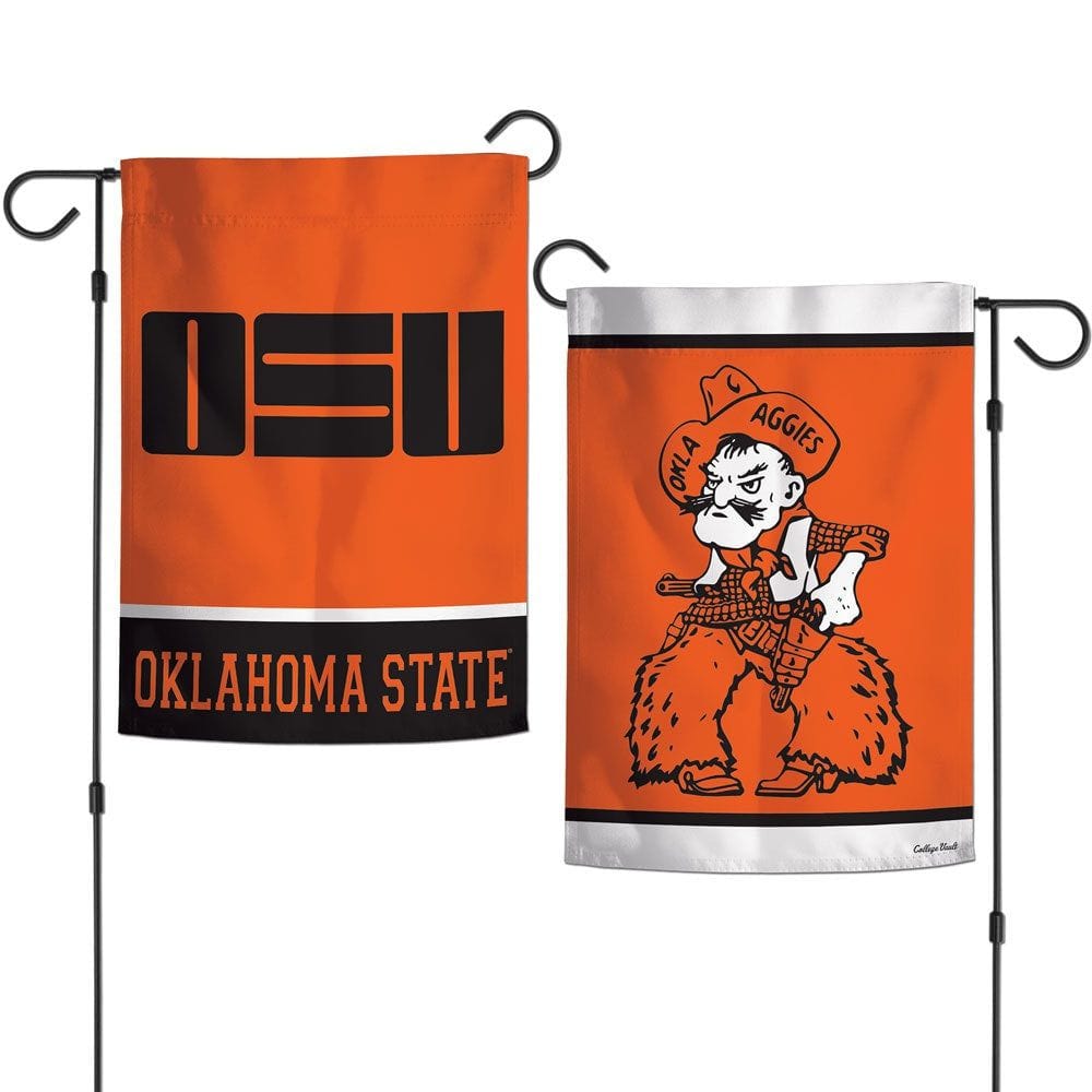 Oklahoma State Cowboys Garden Flag 2 Sided Vintage 21618221 Heartland Flags