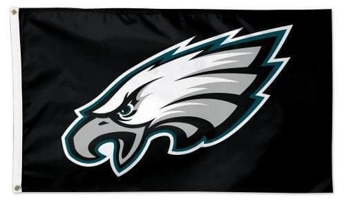 Philadelphia Eagles Flag 3x5 Logo Black 45312117 Heartland Flags