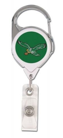 Philadelphia Eagles Reel 2 Sided Retro Logo Badge Holder 70969117 Heartland Flags