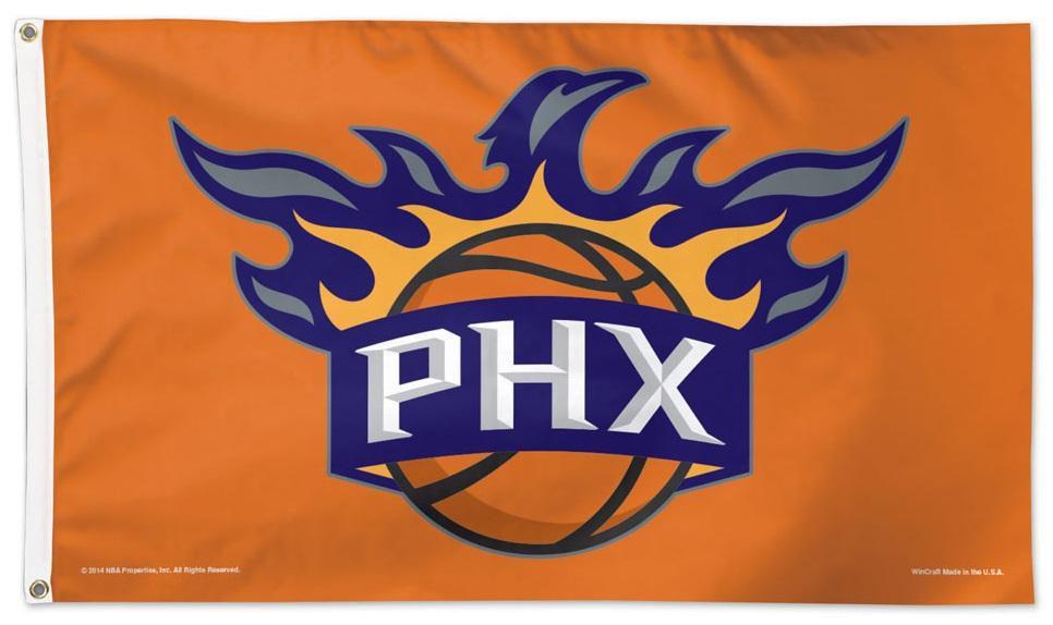 Phoenix Suns Flag 3x5 Logo Orange 02404115 Heartland Flags