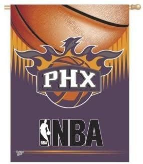Phoenix Suns Flag Logo Vertical House Banner 436973 Heartland Flags