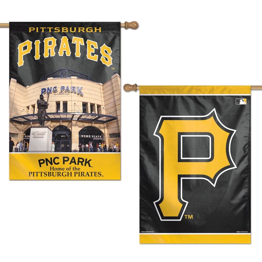 Pittsburgh Pirates Flag 2 Sided House Banner 41148013 Heartland Flags