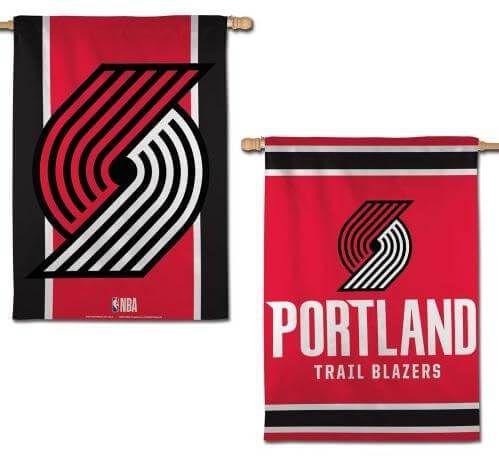 Portland Trail Blazers Flag 2 Sided House Banner 98278017 Heartland Flags