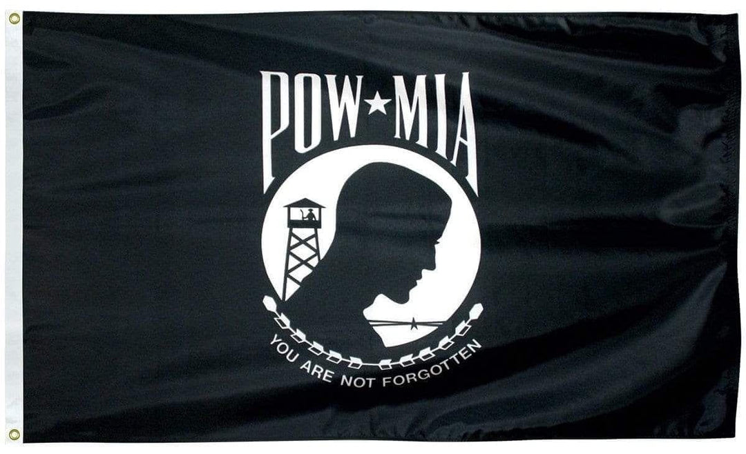 POW-MIA Flag 2 Sided - All Sizes - Made in USA 377987 Heartland Flags
