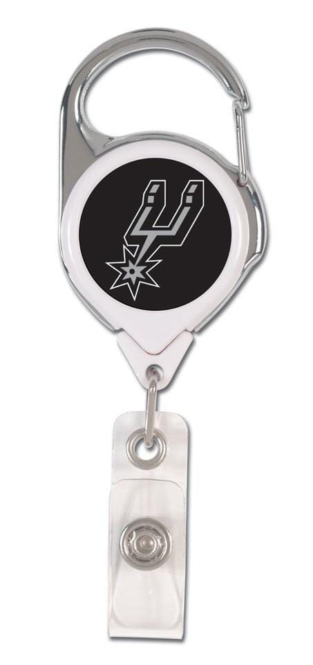 San Antonio Spurs Badge Holder Reel 47130013 Heartland Flags