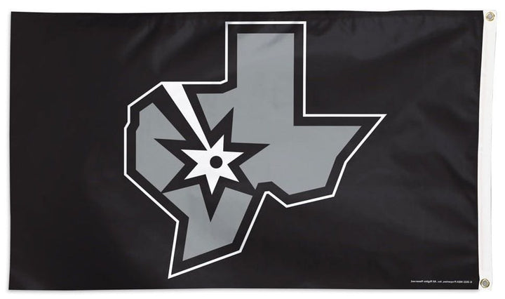 San Antonio Spurs Flag 3x5 Alternate Logo 40996322 Heartland Flags