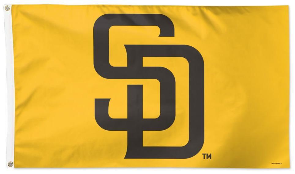 Lids San Diego Padres 3-Plank Team Flag