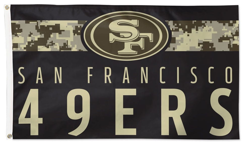 Golden State Warriors San Francisco 49ers Giants Sharks Flag 3x5