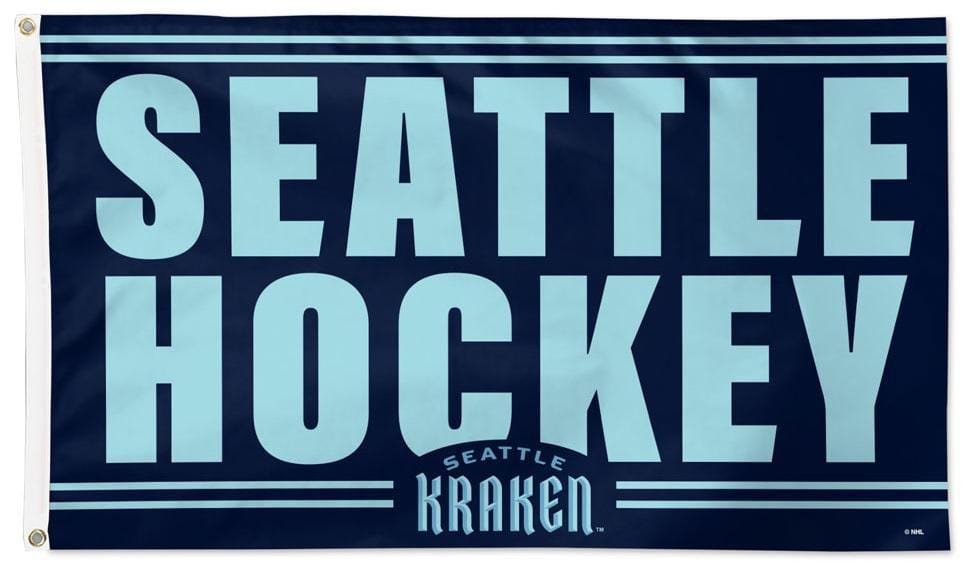 Seattle Kraken Flag 3x5 Hockey Slogan 34890321 Heartland Flags
