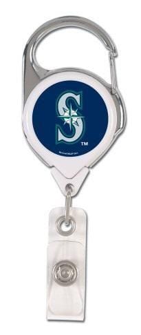 WinCraft 3208547040 Seattle Mariners Premium Retractable Badge Holder