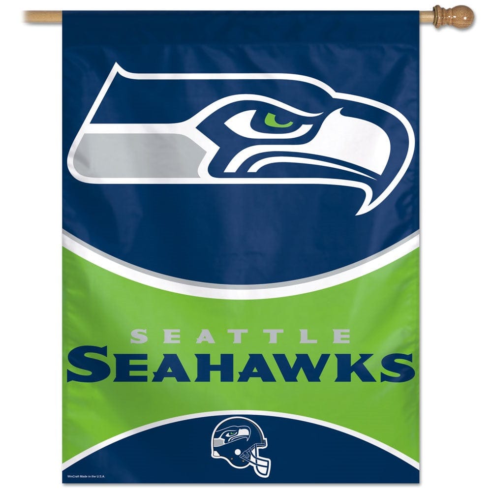 Seattle Seahawks Flag Vertical House Banner 57331014 Heartland Flags