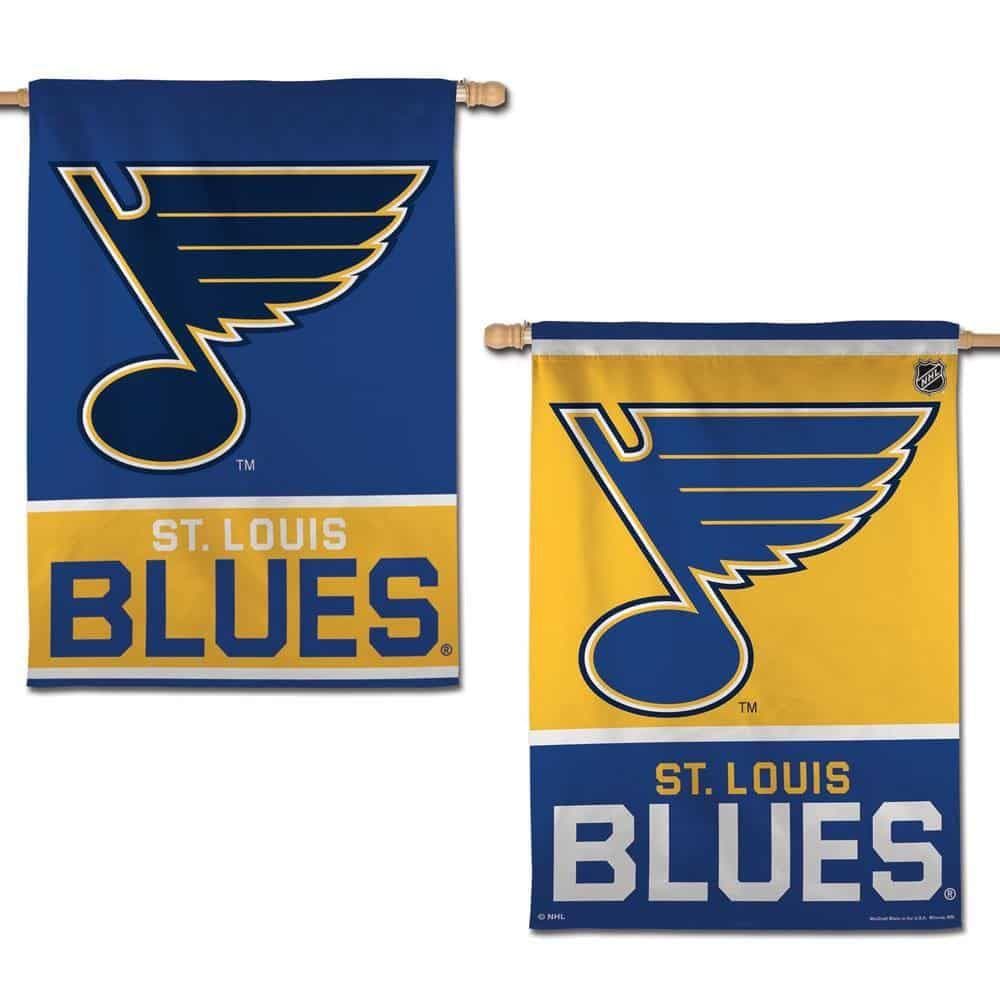 St Louis Blues Flag 2 Sided House Banner 97934017 Heartland Flags