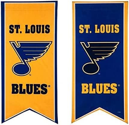 St Louis Blues Garden Flag 2 Sided Long Pennant 14LB4374XL Heartland Flags