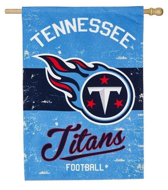 Tennessee Titans Flag 2 Sided Vintage Throwback Logo House Banner 13L3830VINT Heartland Flags