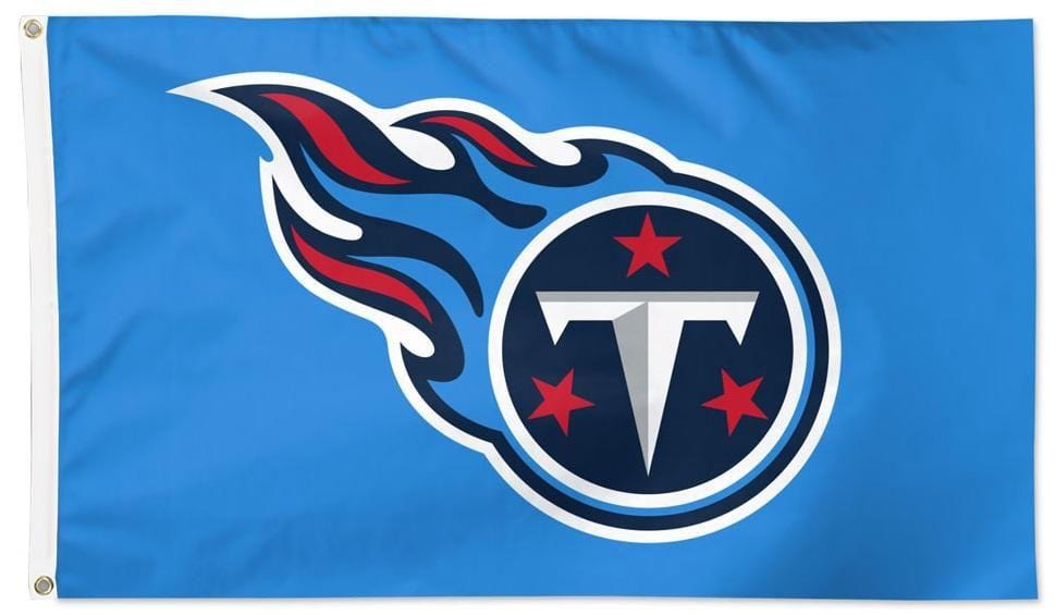 Tennessee Titans Flag 3x5 Logo Blue 32947321 Heartland Flags