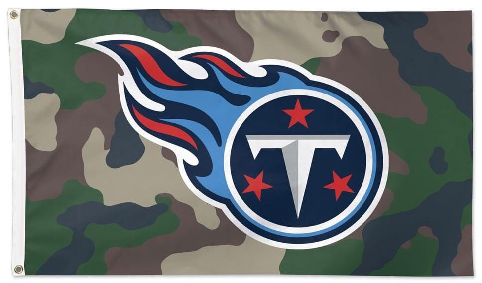 Tennessee Titans Flag 3x5 Military Camo 32949321 Heartland Flags