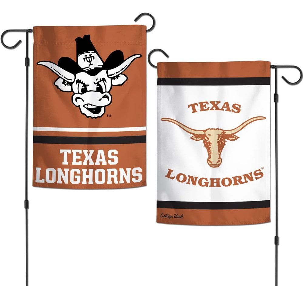 Texas Longhorns Garden Flag 2 Sided Retro Logo 87093122 Heartland Flags