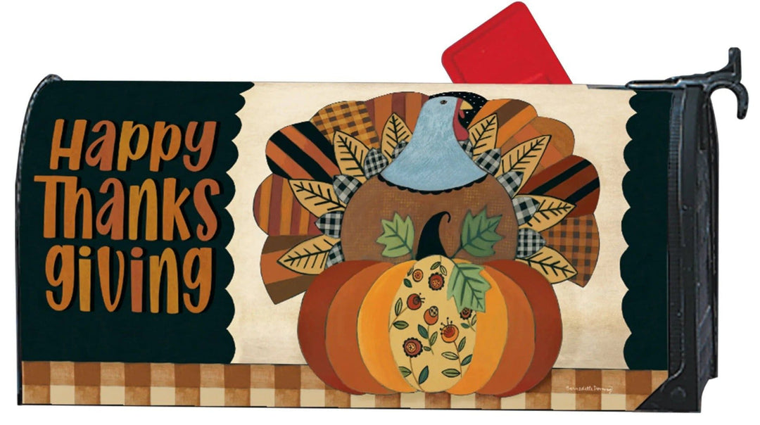 Thanksgiving Turkey Mailbox Cover Mailwrap 03124 Heartland Flags