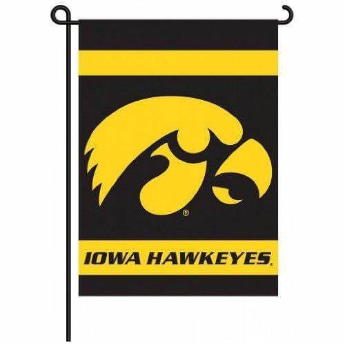 University of Iowa Hawkeyes Garden Flag 2 Sided 83024 Heartland Flags