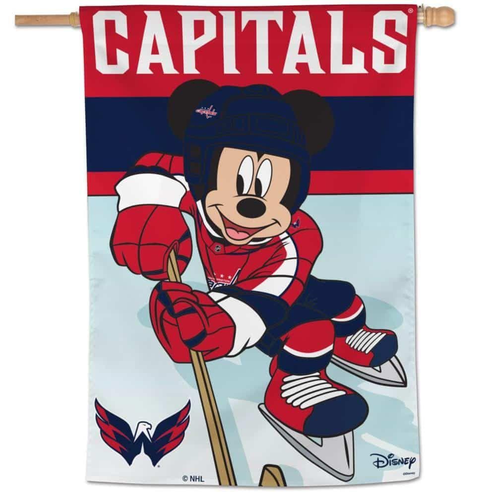 Washington Capitals Flag Mickey Mouse Hockey House Banner 24943320 Heartland Flags