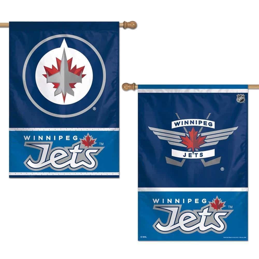 Winnipeg Jets Flag 2 Sided House Banner 97898013 Heartland Flags