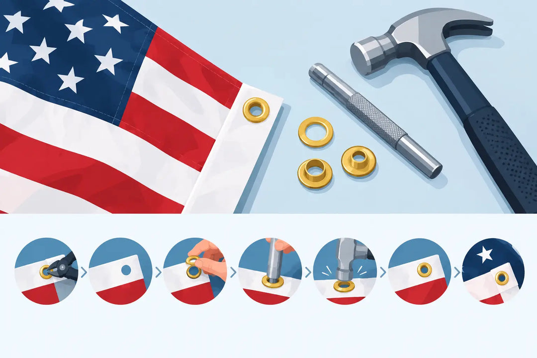 How to Replace Flag Grommets in 7 Simple Steps