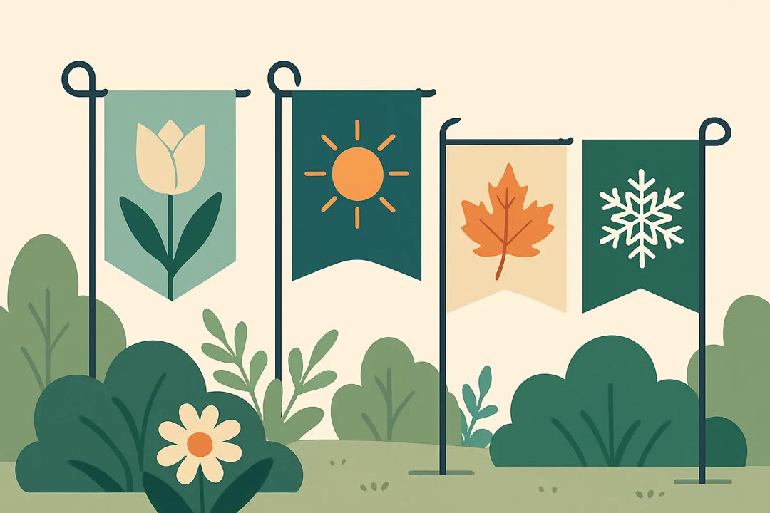 Seasonal Garden Flags That Look Good All Year