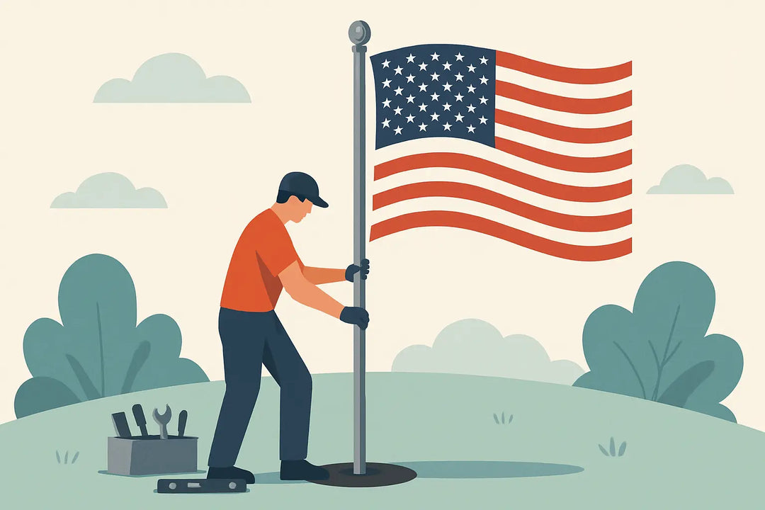 Flag Pole Installation Tips That Hold Up