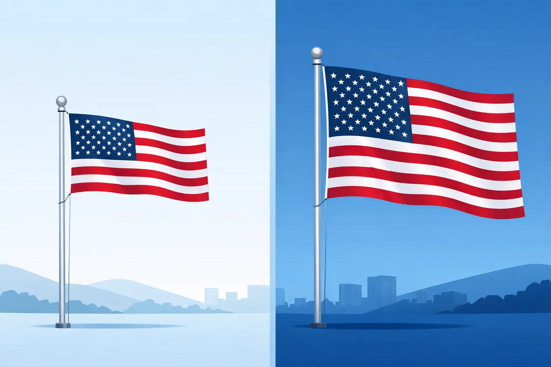 3x5 vs 4x6 American Flag Size Comparison