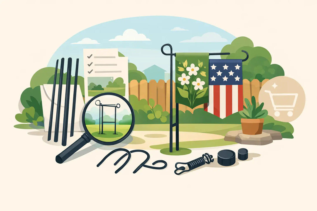 Review Garden Flag Stand Set Before You Buy