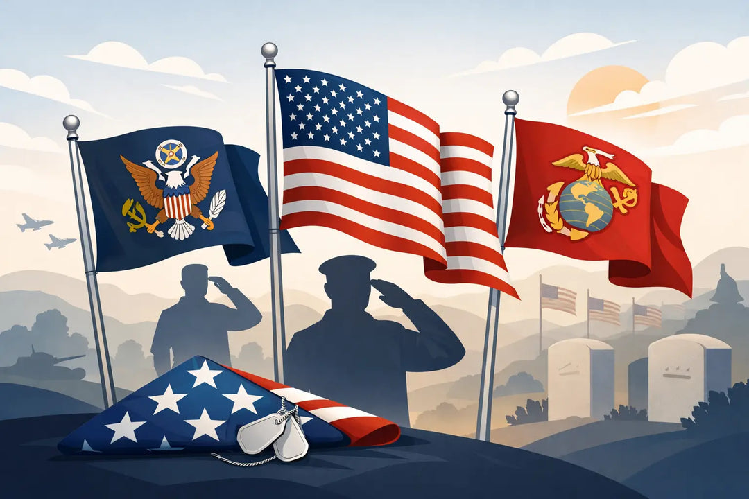 High-Quality Military Flags for Veterans