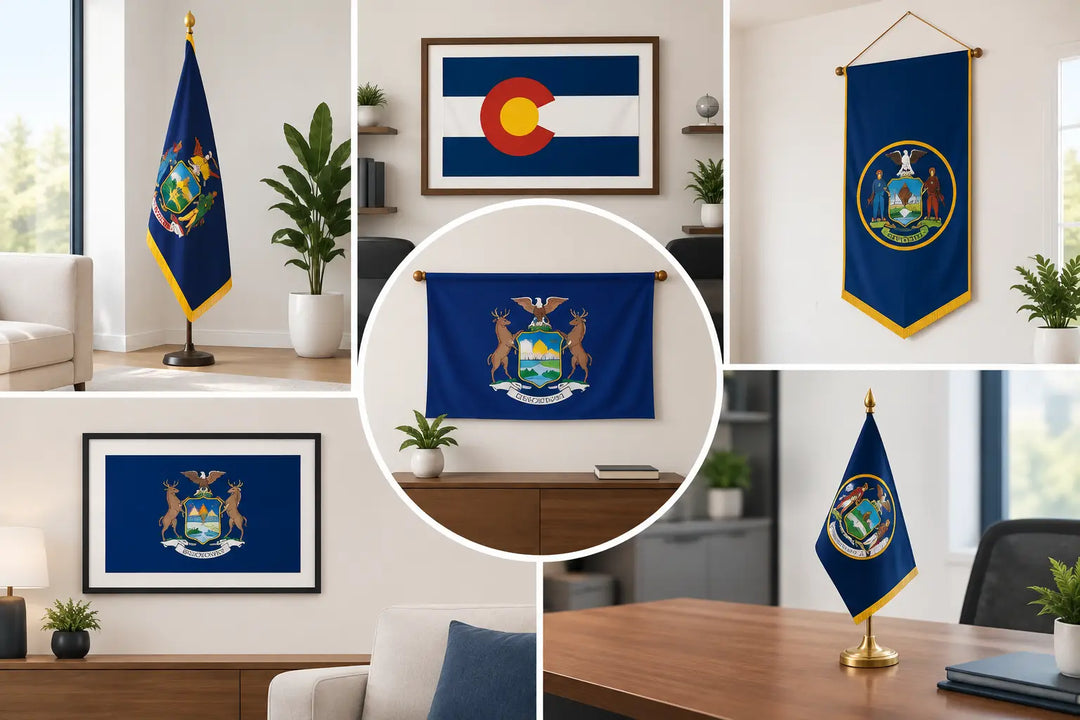 8 State Flag Indoor Display Ideas That Work