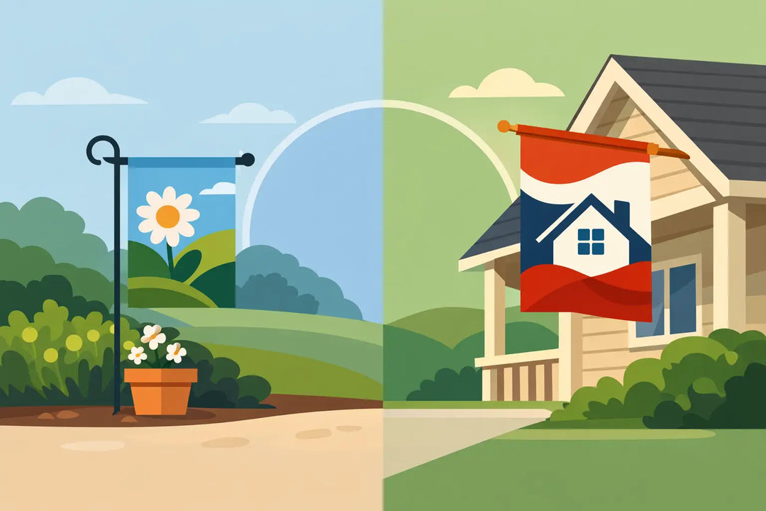 Garden Flags vs House Flags: Which Fits Best?