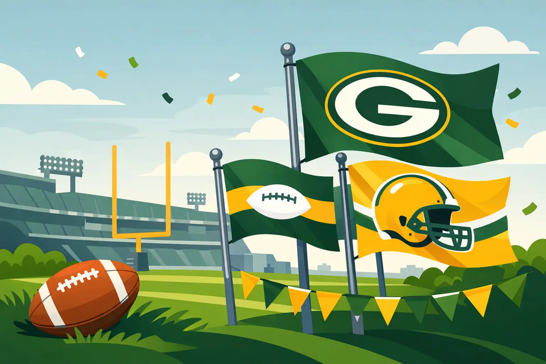 Green Bay Packers Flags for Every Game Day