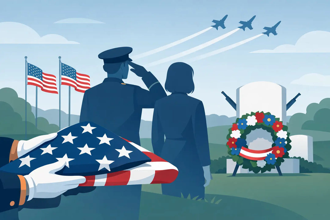 American Flag Memorial Ceremony Etiquette