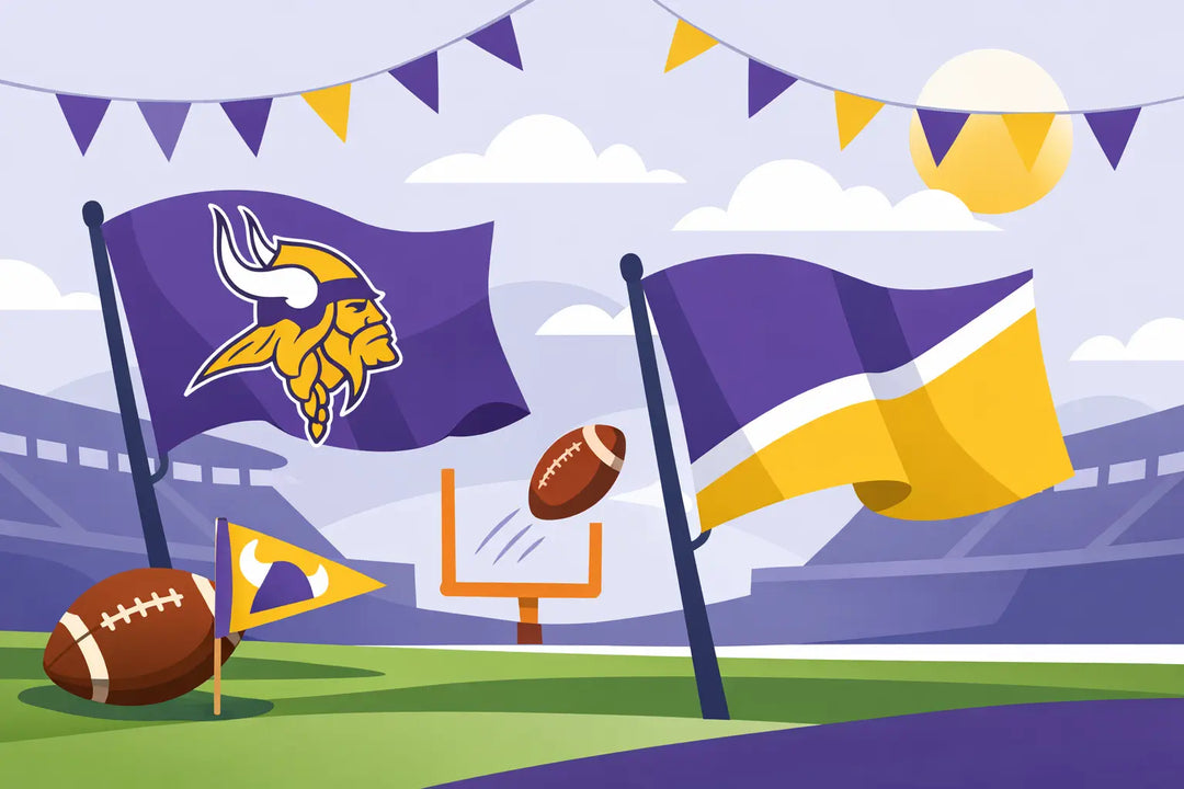 Minnesota Vikings Flags for Every Game Day