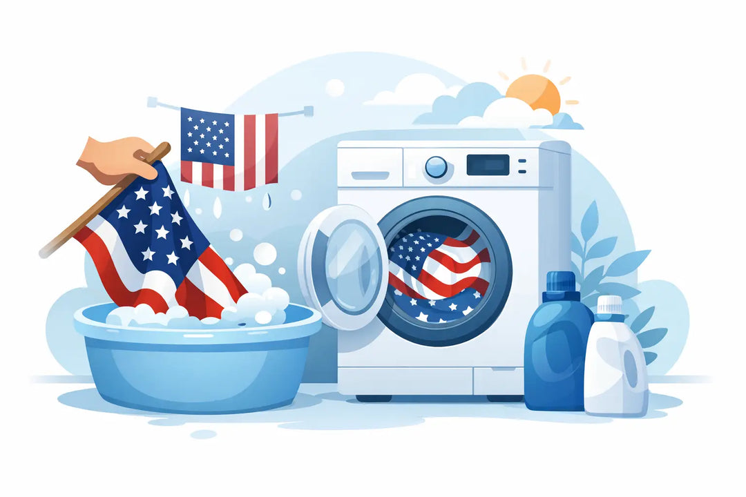 Can You Wash Nylon American Flag Safely?