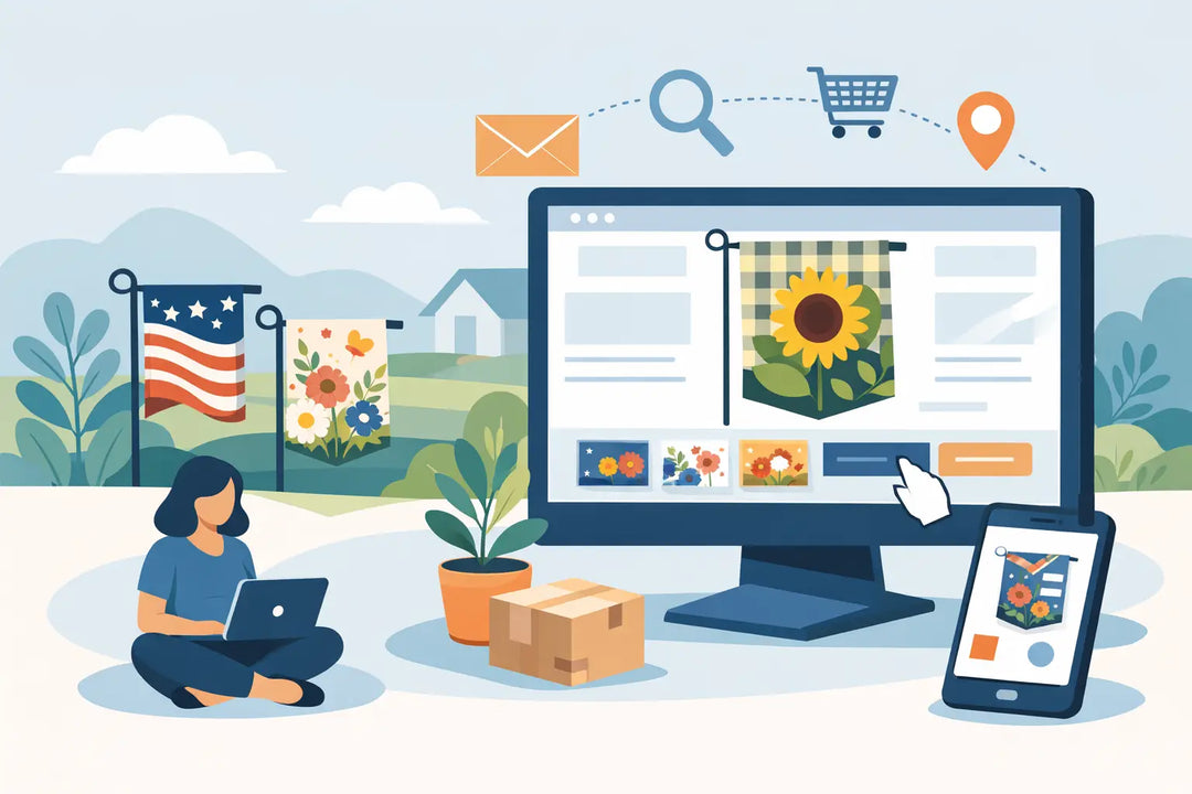 How to Buy Garden Flags Online