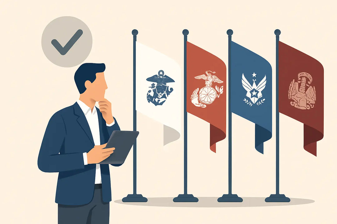 How to Choose Military Flags Worth Displaying