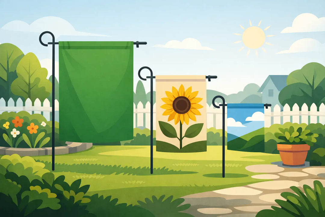 What Is Standard Garden Flag Size for Your Yard?