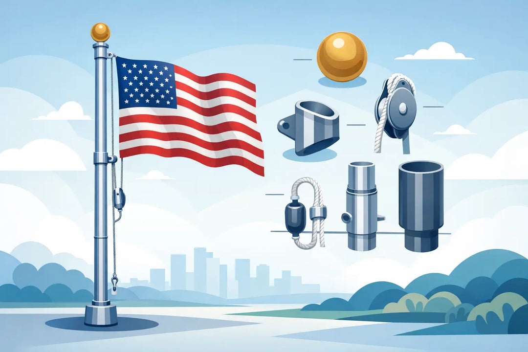 A Guide to Flagpole Parts Names and Uses