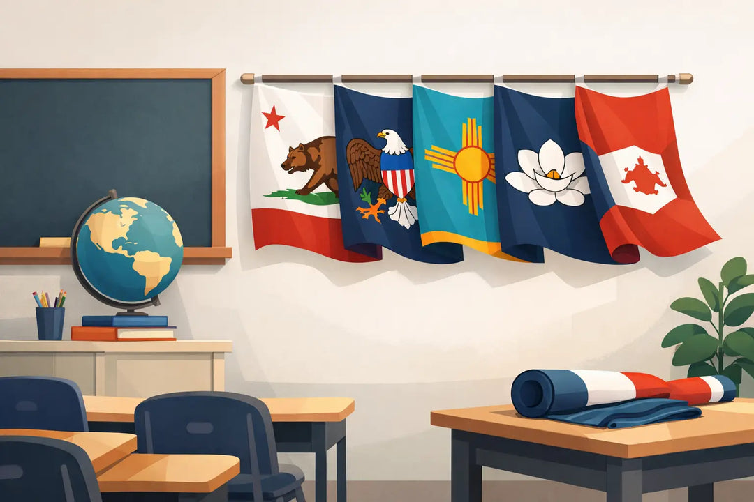 State Flags for Classroom Display That Last