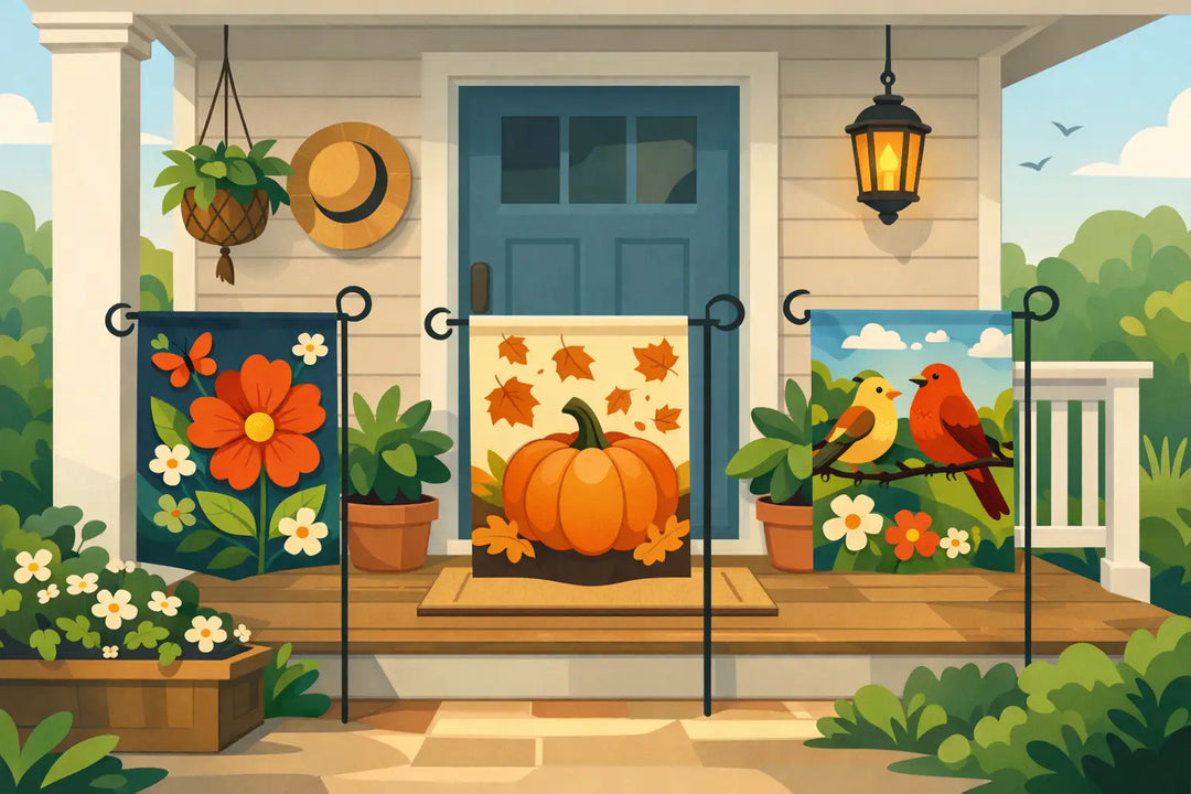 Best Garden Flags for Porch Style