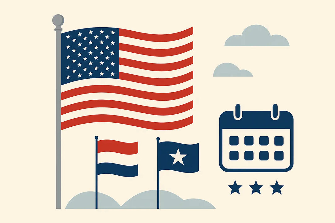 Flags for Patriotic Holidays: What to Fly, When