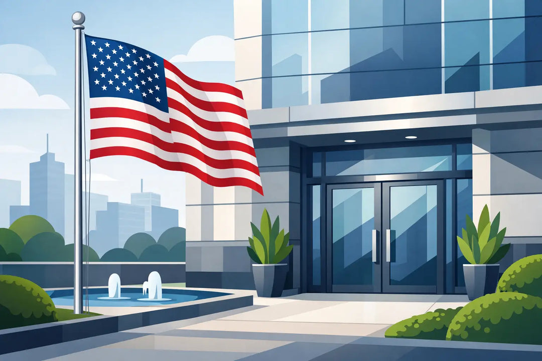 Best American Flag for Business Entrance