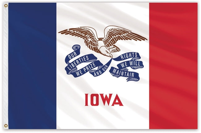 State of Iowa Flags