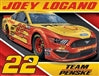 Joey Logano Flags NASCAR