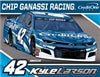 Kyle Larson Flags NASCAR