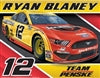 Ryan Blaney Flags NASCAR
