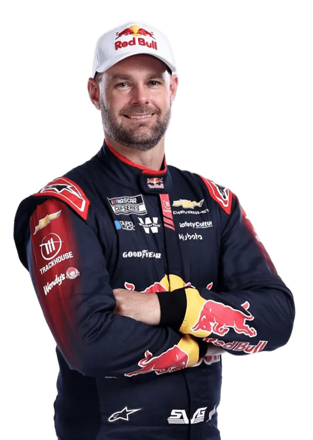 Shane Van Gisbergen Flags NASCAR